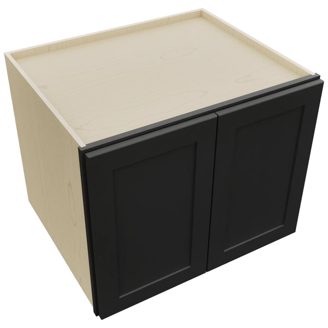 Fabuwood Galaxy Pitch Black W302424 Wall Deep Cabinet, Top View