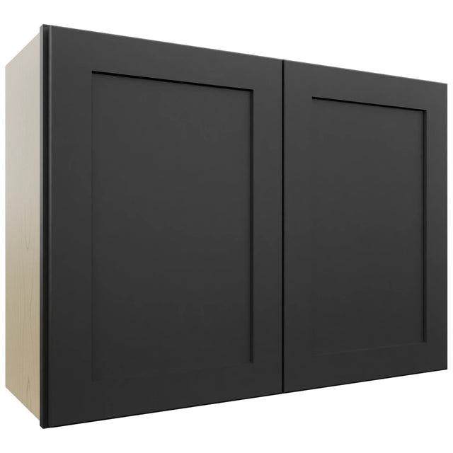 Fabuwood Galaxy Pitch Black W3324 Wall Standard Cabinet, Front View