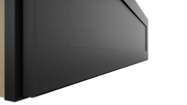 Fabuwood Galaxy Pitch Black W421224LU Wall Deep Cabinet, Detail View
