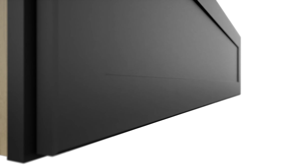 Fabuwood Galaxy Pitch Black W481224LU Wall Deep Cabinet, Detail View