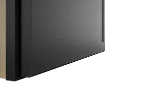 Fabuwood Galaxy Pitch Black WAC3018 Wall Appliance Cabinet, Detail View