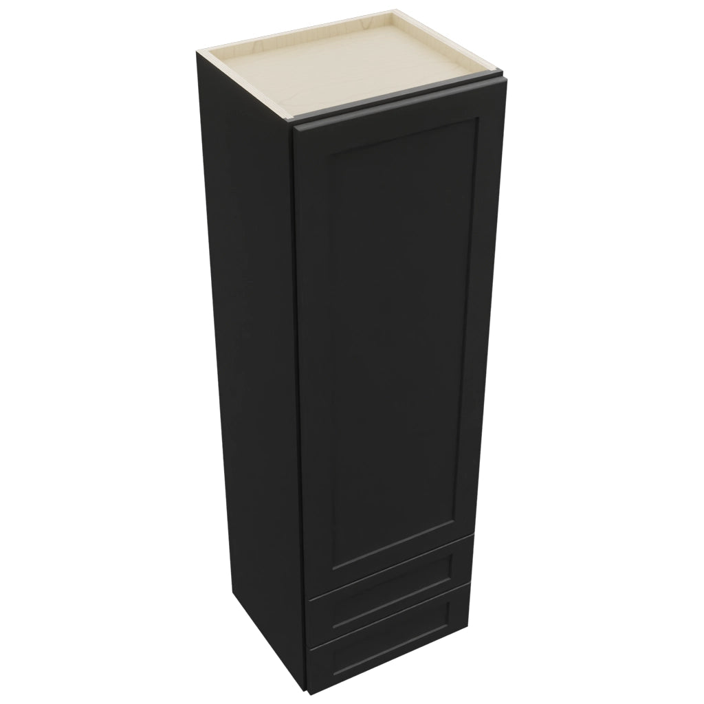 Fabuwood Galaxy Pitch Black WD1857 Wall Drawer Cabinet, Top View