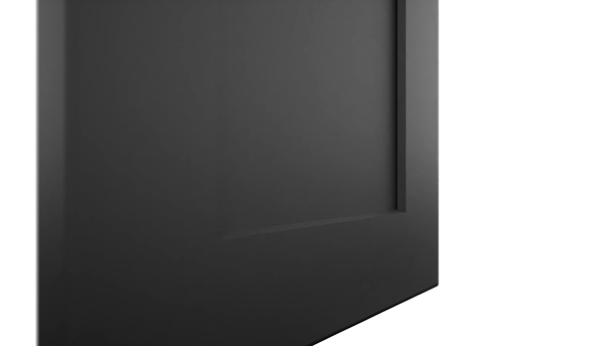 Fabuwood Galaxy Pitch Black WP-T9312D Panel, Detail View