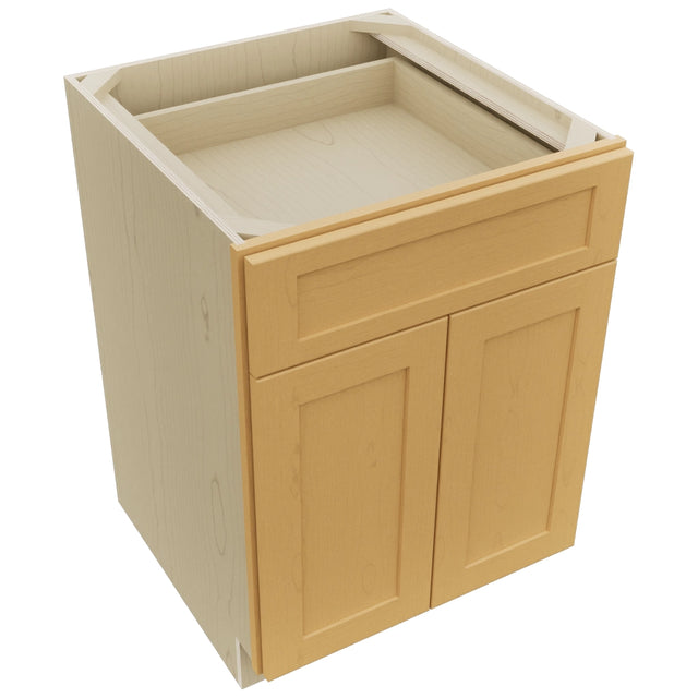 Fabuwood Galaxy Timber B24 Base Standard Cabinet, Top View