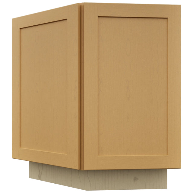 Fabuwood Galaxy Timber BRA24 Base Return Angle Cabinet, Front View