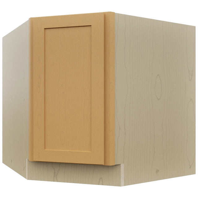 Fabuwood Galaxy Timber DSB36FD Base Corner Diagonal Sink Cabinet, Front View