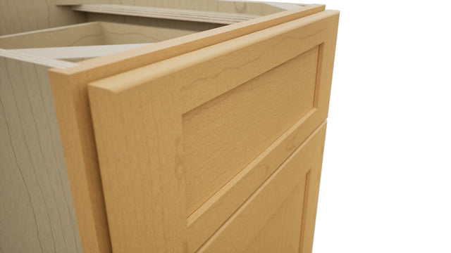 Fabuwood Galaxy Timber FD18 Vanity Desk, Detail View