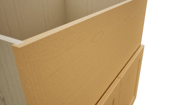 Fabuwood Galaxy Timber FS33 Base Farm Sink Cabinet, Detail View