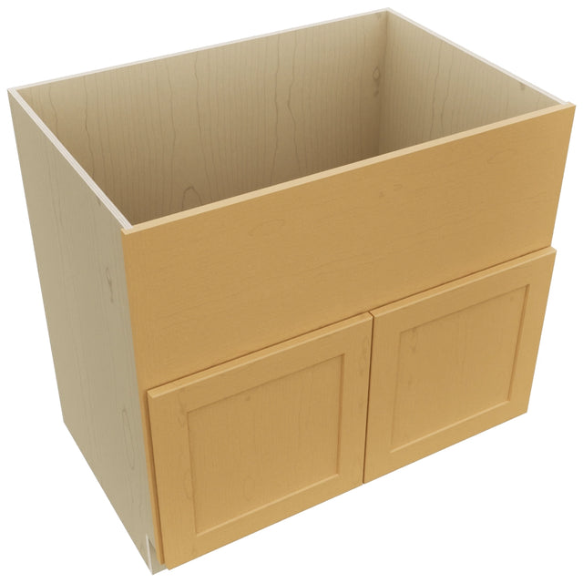 Fabuwood Galaxy Timber FS36 Base Farm Sink Cabinet, Top View