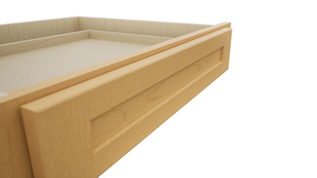 Fabuwood Galaxy Timber KD30 Vanity Desk, Detail View