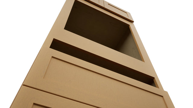 Fabuwood Galaxy Timber OC3384C Tall Oven Cabinet Combo, Detail View
