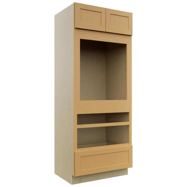 Fabuwood Galaxy Timber OC3384D Tall Oven Cabinet Double, Front View