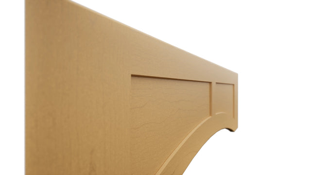 Fabuwood Galaxy Timber VARP54 Wall Valance, Detail View