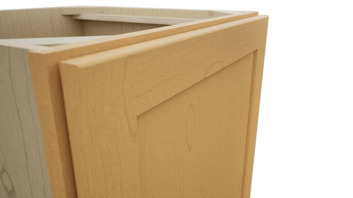 Fabuwood Galaxy Timber VB21FD Vanity Base Full Height Cabinet, Detail View