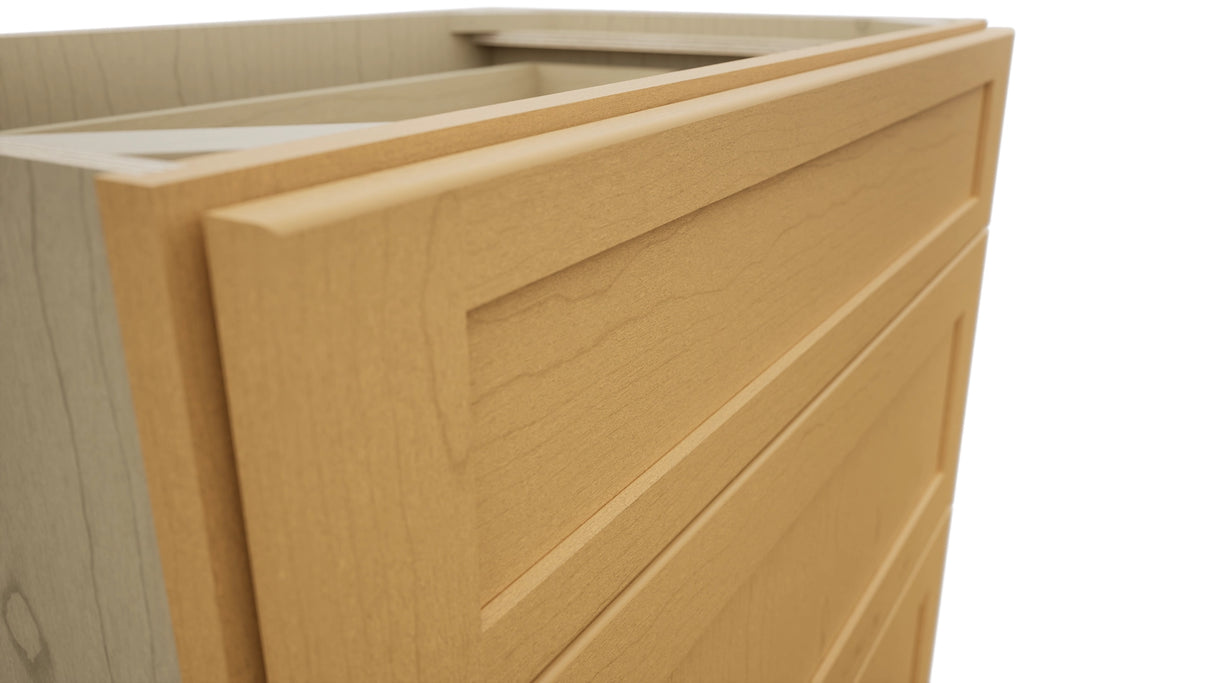 Fabuwood Galaxy Timber VDB33-34 Vanity Drawer Cabinet, Detail View