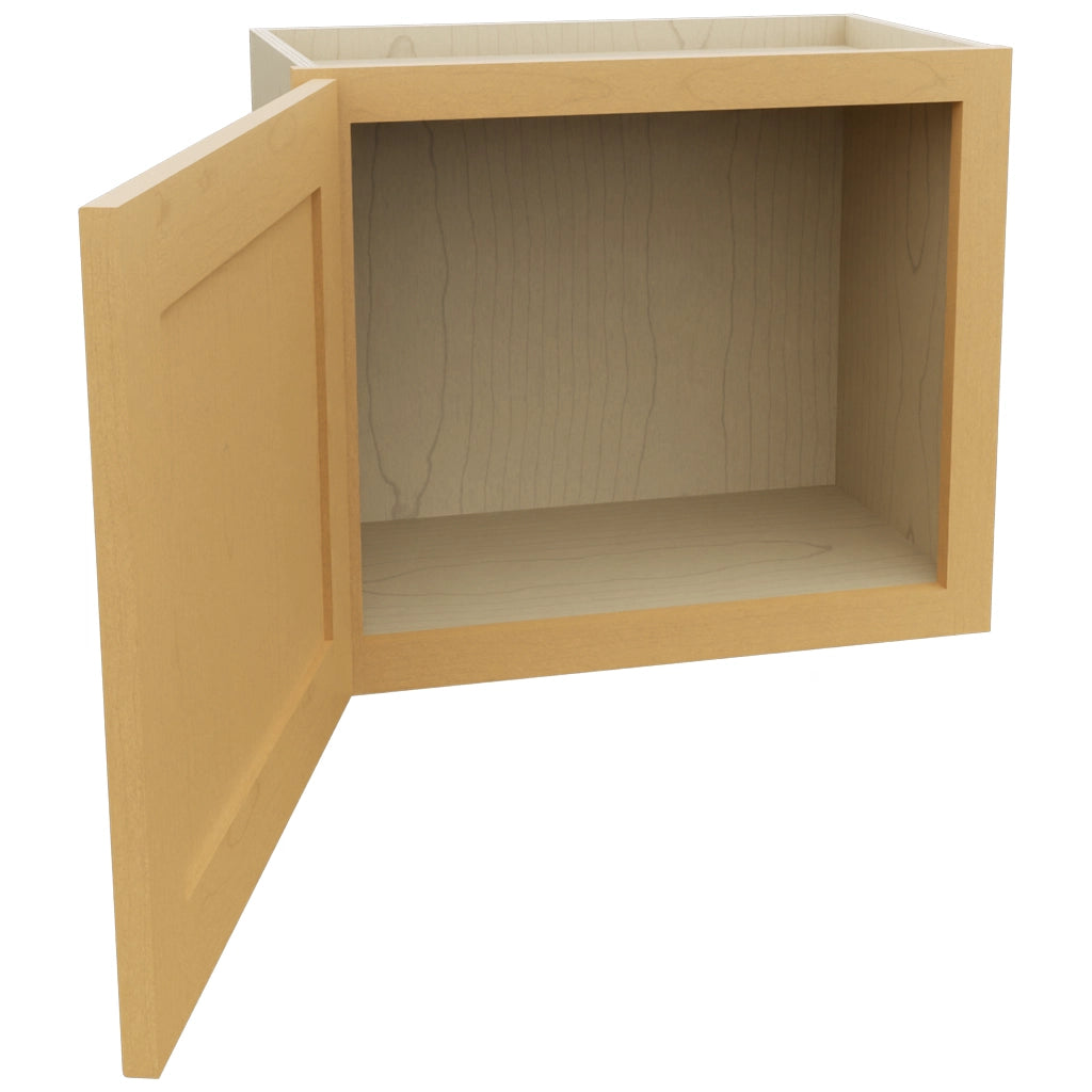 Fabuwood Galaxy Timber W2118 Wall Standard Cabinet, Open View