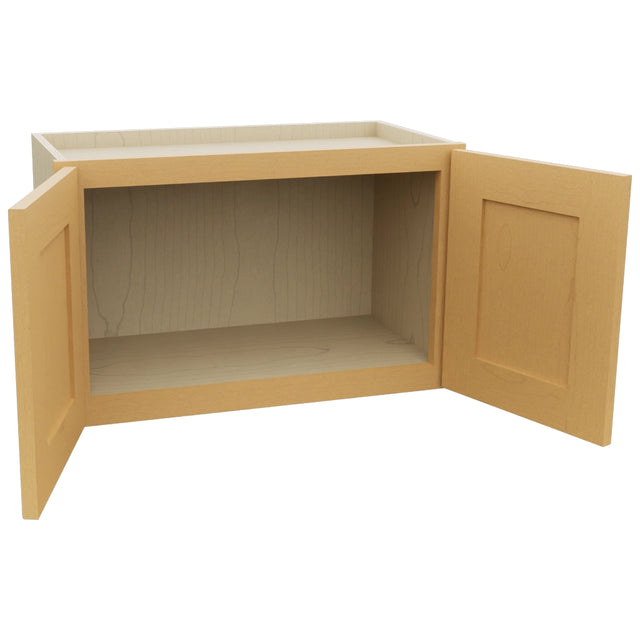 Fabuwood Galaxy Timber W2415 Wall Standard Cabinet, Open View