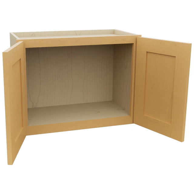 Fabuwood Galaxy Timber W2418 Wall Standard Cabinet, Open View
