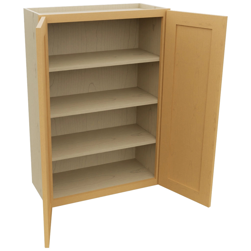 Fabuwood Galaxy Timber W2739 Wall Standard Cabinet, Open View