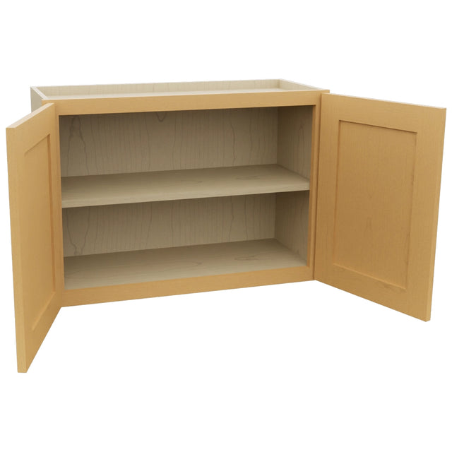 Fabuwood Galaxy Timber W3021 Wall Standard Cabinet, Open View