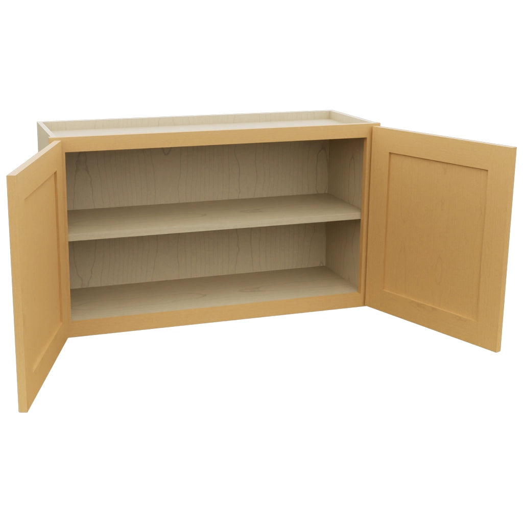 Fabuwood Galaxy Timber W3621 Wall Standard Cabinet, Open View