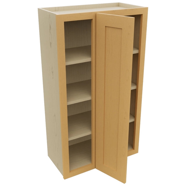 Fabuwood Galaxy Timber WBC2442 Wall Corner Blind Cabinet, Open View