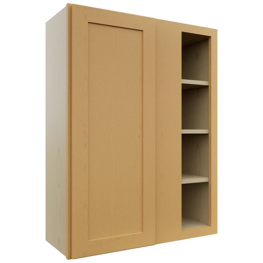 Fabuwood Galaxy Timber WBC3039 Wall Corner Blind Cabinet, Front View