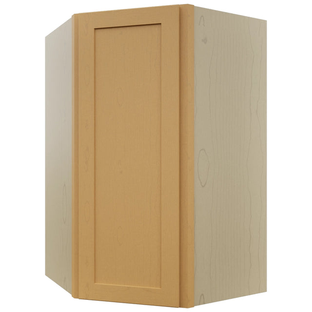 Fabuwood Galaxy Timber WDC2742 Wall Corner Diagonal Cabinet, Front View