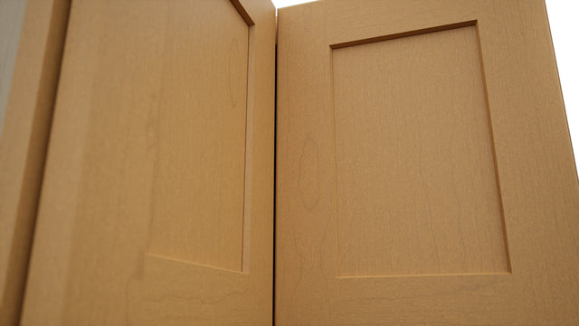 Fabuwood Galaxy Timber WPC2415 Wall Corner Pie Cabinet, Detail View