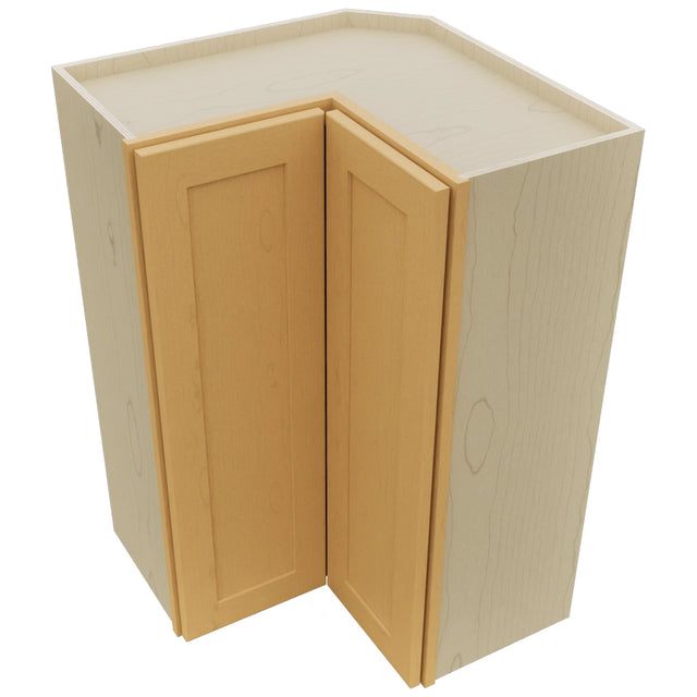 Fabuwood Galaxy Timber WPC2436 Wall Corner Pie Cabinet, Top View