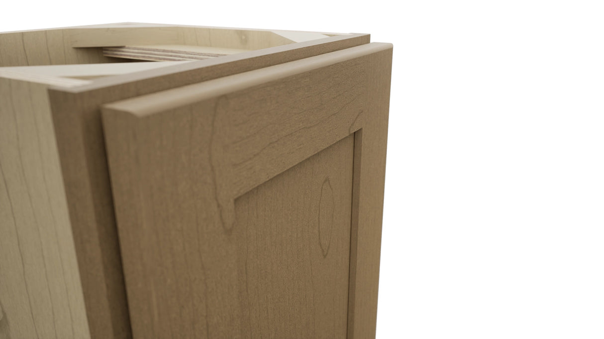 Fabuwood Galaxy Truffle B12FD-12D Base Full Door Cabinet, Detail View