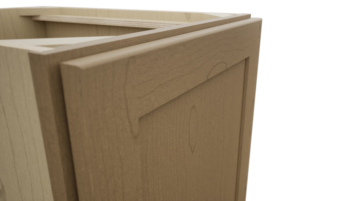 Fabuwood Galaxy Truffle B18FD Base Full Door Cabinet, Detail View