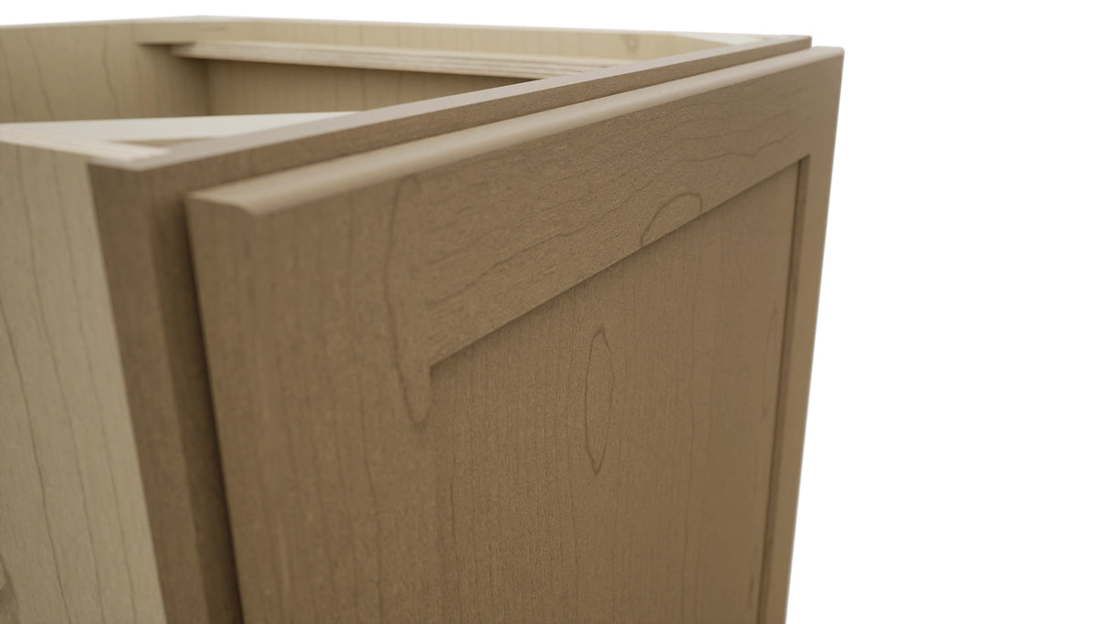 Fabuwood Galaxy Truffle B21FD Base Full Door Cabinet, Detail View