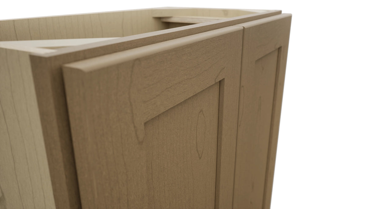 Fabuwood Galaxy Truffle B24FD-12D Base Full Door Cabinet, Detail View