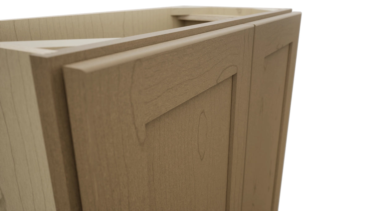 Fabuwood Galaxy Truffle B27FD-12D Base Full Door Cabinet, Detail View
