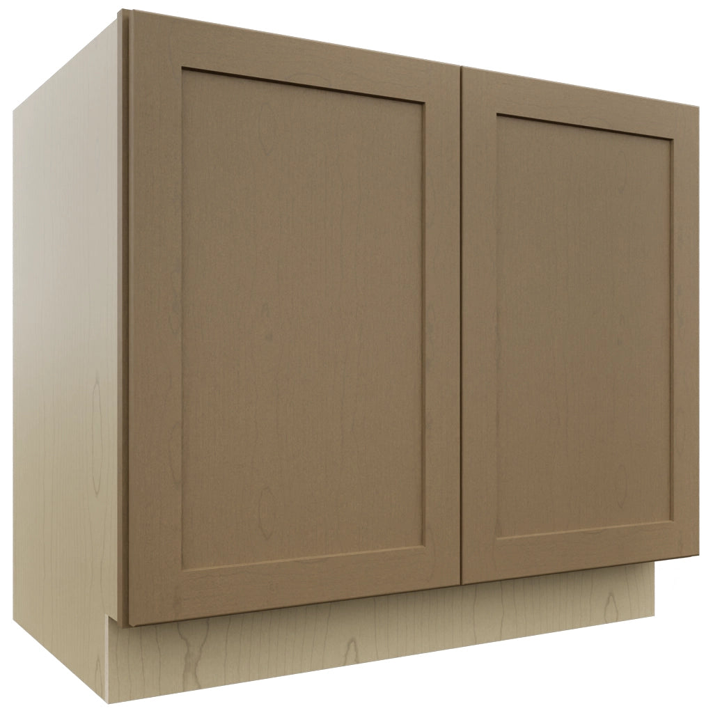 Fabuwood Galaxy Truffle B39FD Base Full Door Cabinet, Front View