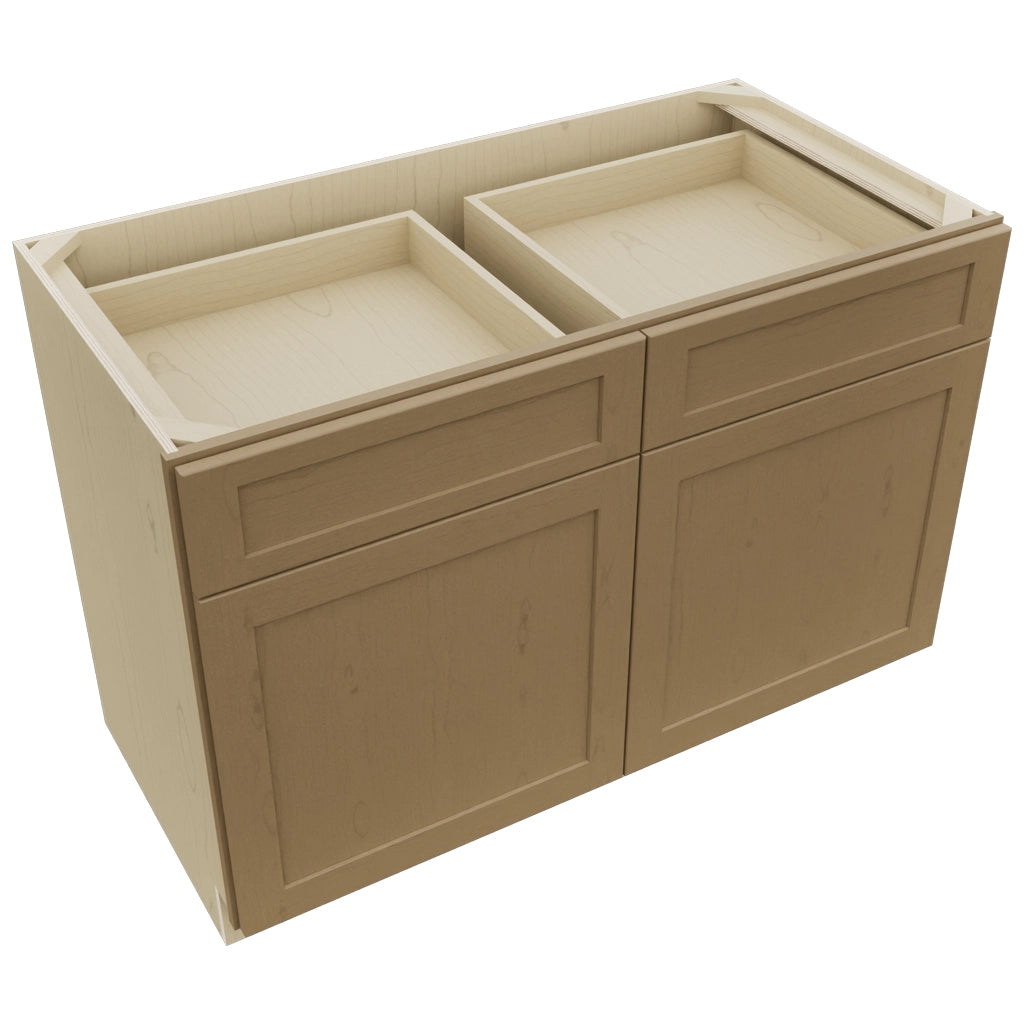 Fabuwood Galaxy Truffle B48 Base Standard Cabinet, Top View