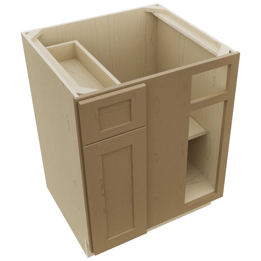 Fabuwood Galaxy Truffle BLB36/39 Base Corner Blind Cabinet, Top View