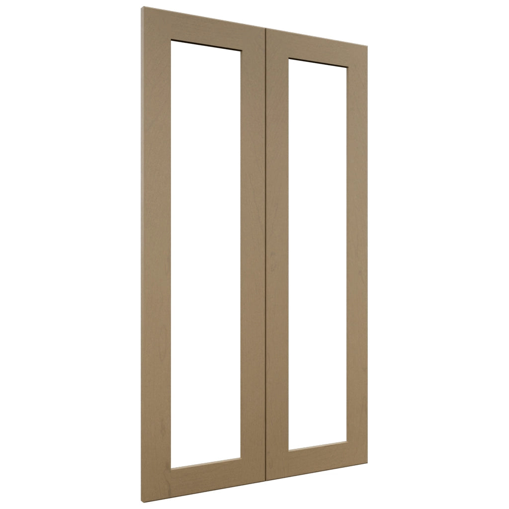 Fabuwood Galaxy Truffle DS DFG2442 Wall Prepped Door, Front View