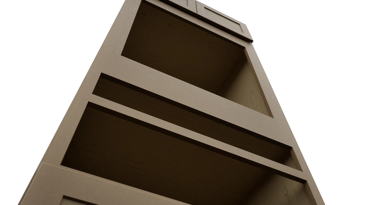 Fabuwood Galaxy Truffle OC3384D Tall Oven Cabinet Double, Detail View