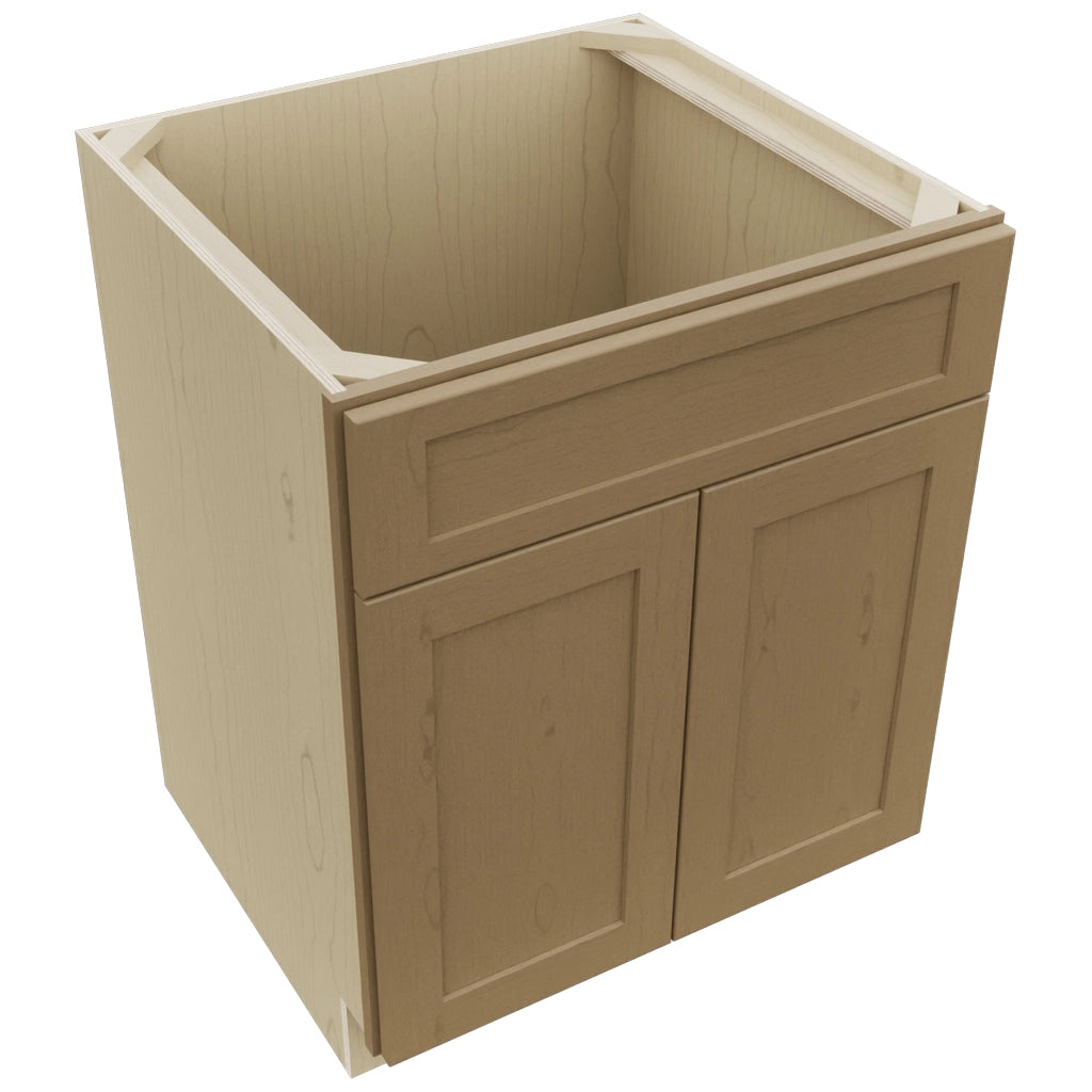 Fabuwood Galaxy Truffle SB27 Base Sink Cabinet, Top View
