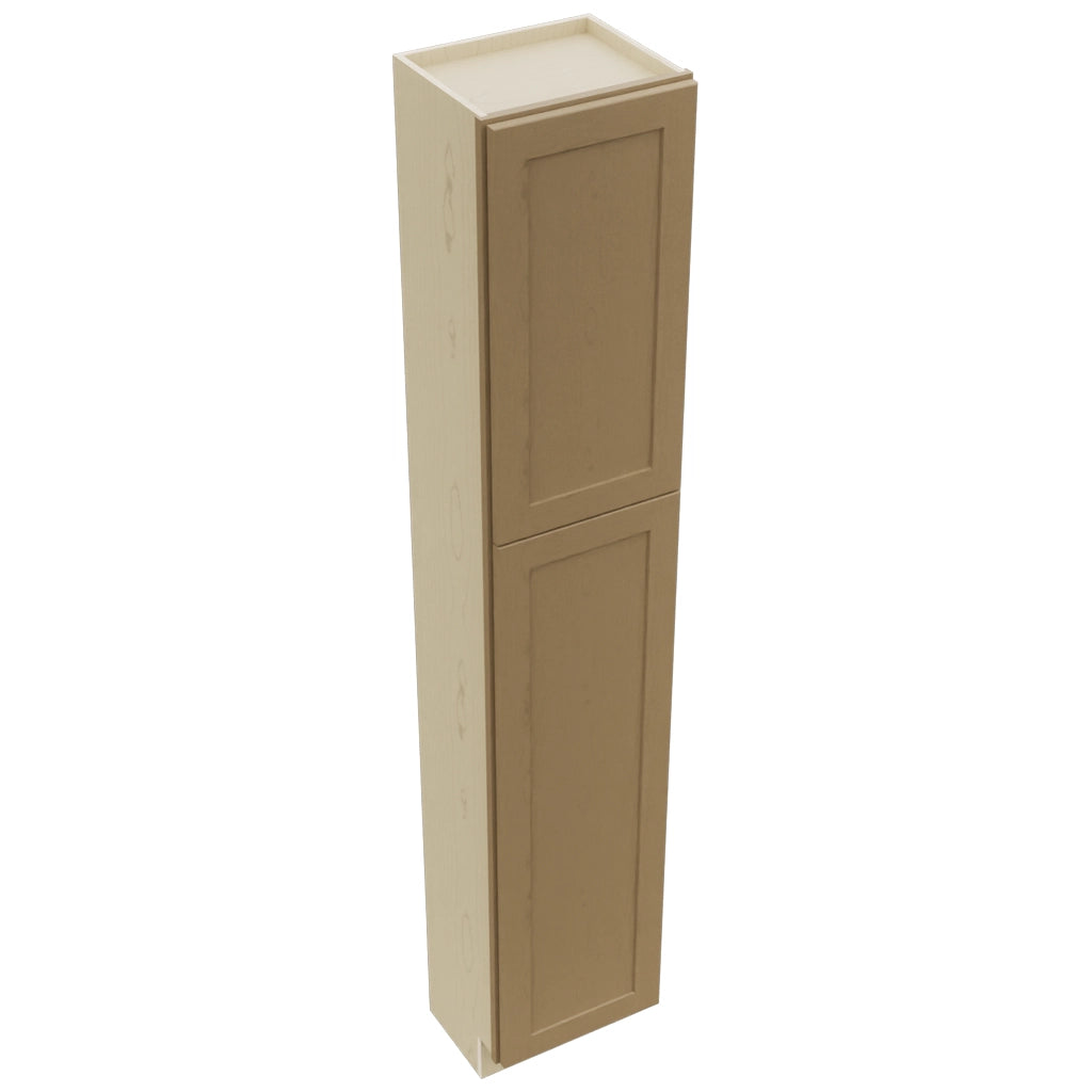 Fabuwood Galaxy Truffle TP151284 Tall Pantry Cabinet, Top View