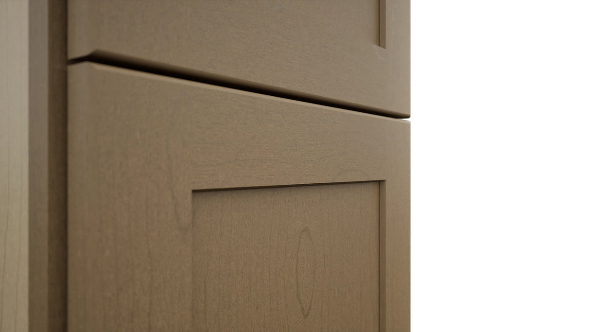 Fabuwood Galaxy Truffle TP151290 Tall Pantry Cabinet, Detail View