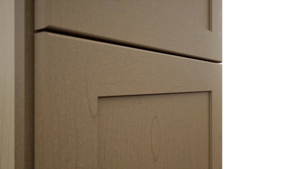 Fabuwood Galaxy Truffle TP181290 Tall Pantry Cabinet, Detail View
