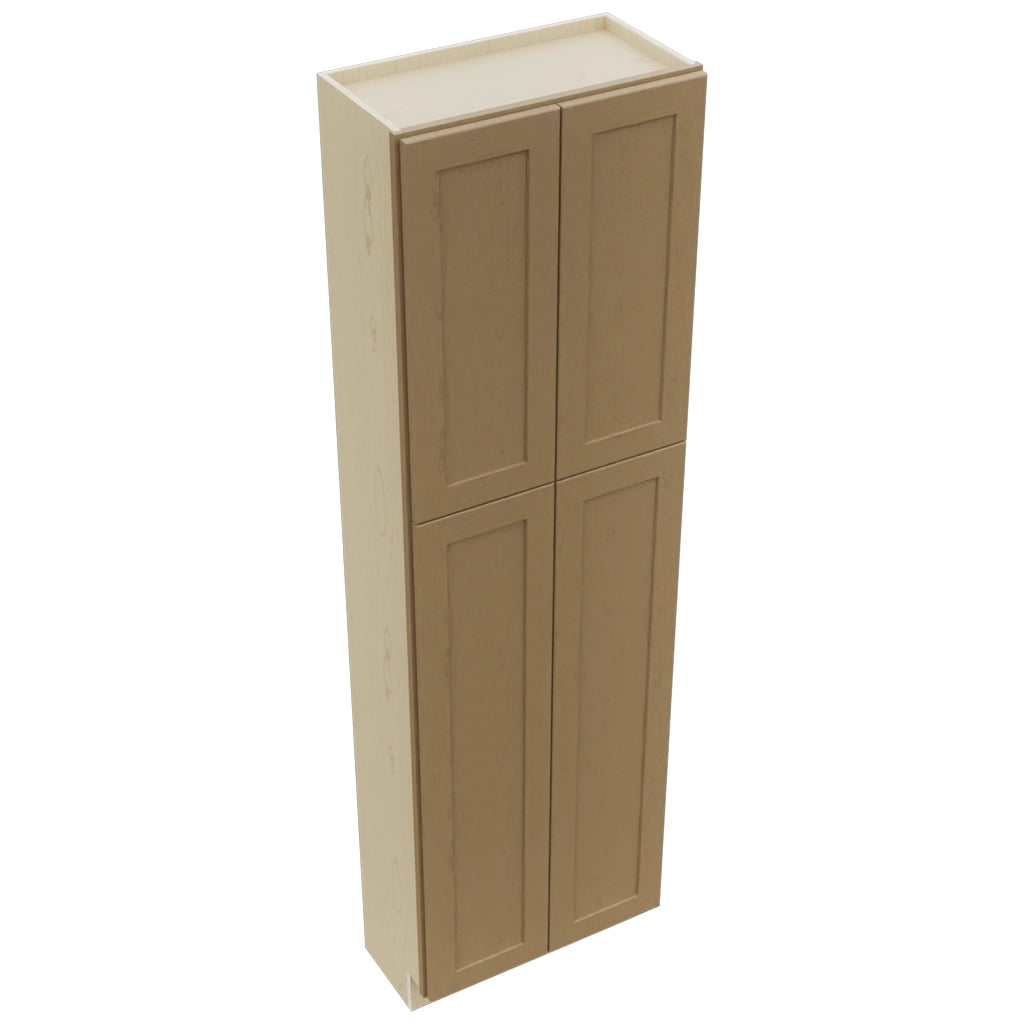 Fabuwood Galaxy Truffle TP241284 Tall Pantry Cabinet, Top View