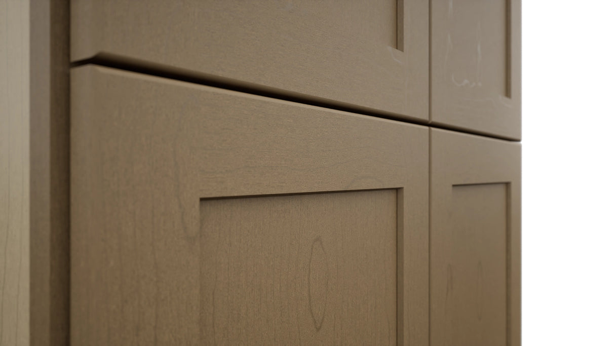 Fabuwood Galaxy Truffle TP301290 Tall Pantry Cabinet, Detail View