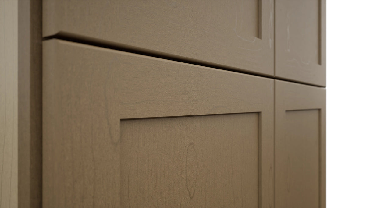 Fabuwood Galaxy Truffle TP361284 Tall Pantry Cabinet, Detail View