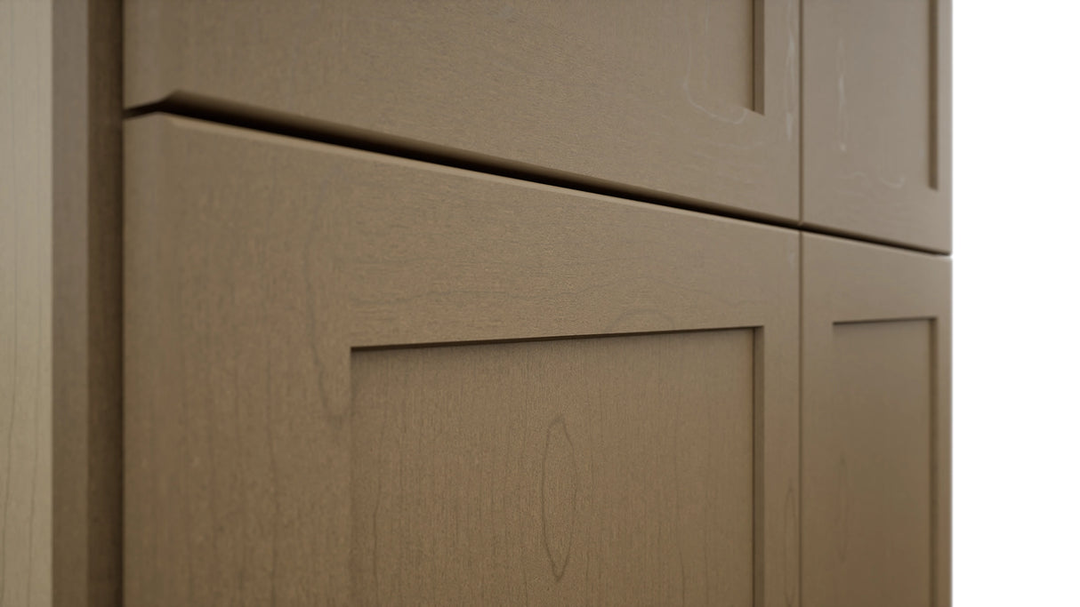 Fabuwood Galaxy Truffle TP361290 Tall Pantry Cabinet, Detail View