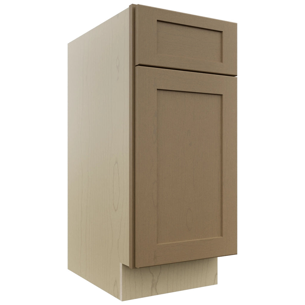 Fabuwood Galaxy Truffle VB15-34 Vanity Base Standard Cabinet, Front View