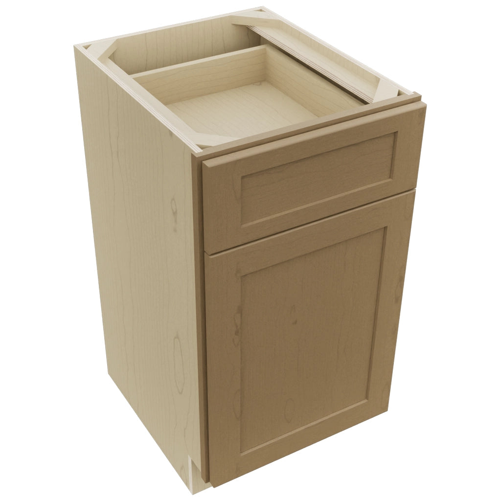 Fabuwood Galaxy Truffle VB18-34 Vanity Base Standard Cabinet, Top View